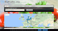 Desktop Screenshot of biokisten.org